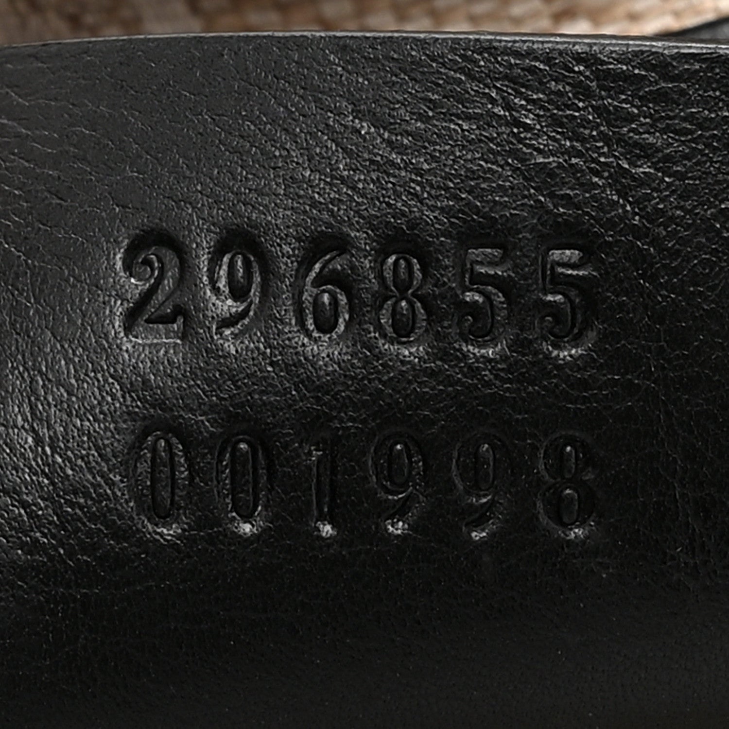 Gucci Calfskin Large Soft Stirrup Shoulder Bag Black 7 of 12