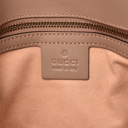Gucci Calfskin Matelasse Studded Mini Pearly GG Marmont Shoulder Bag Porcelain Rose 6 of 7