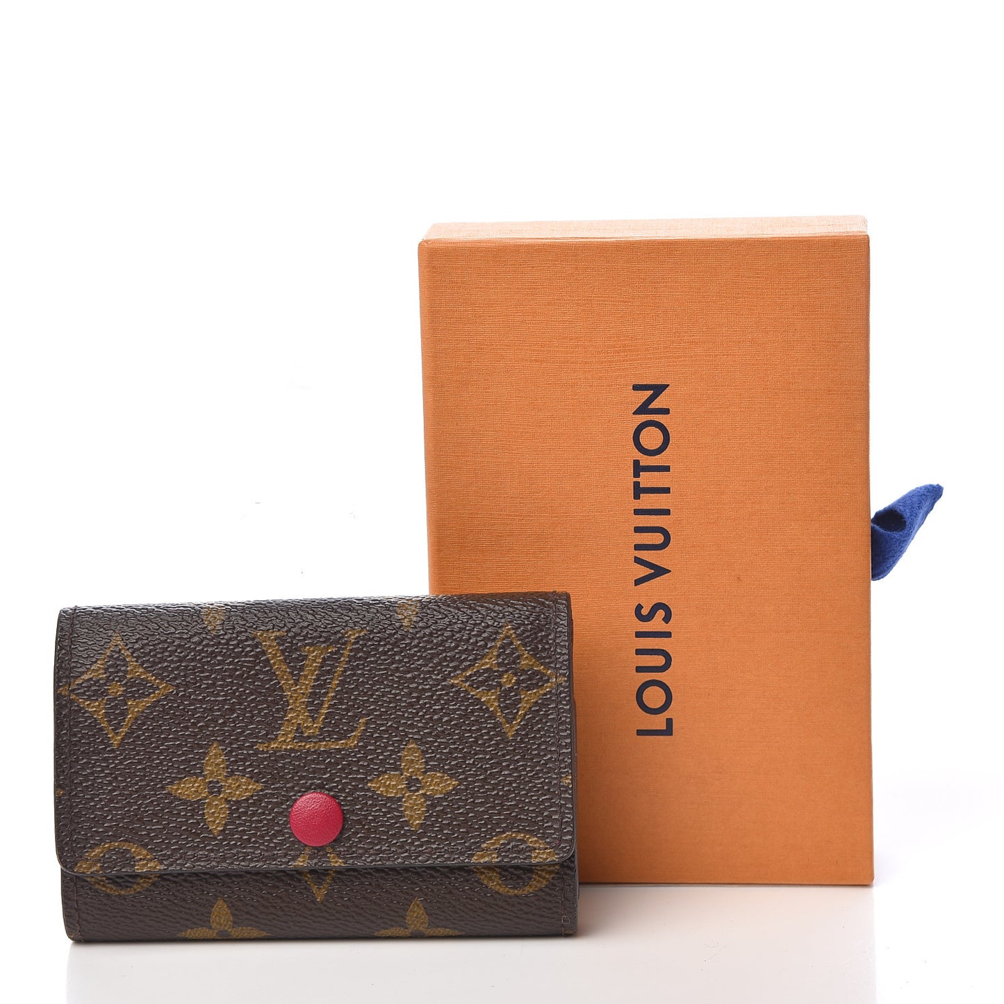 Monogram 6 Key Multicles Holder Fuchsia