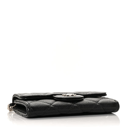 Chanel Caviar Quilted Flap Classic Belt Bag Black 3 of 9