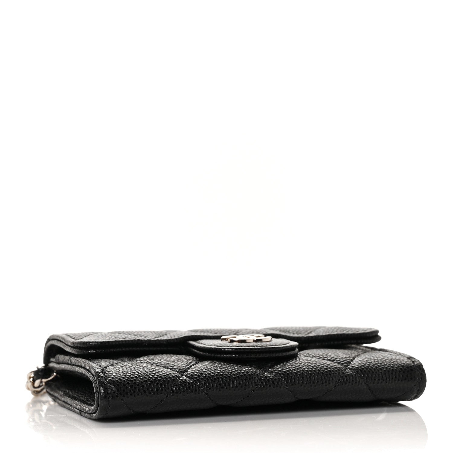 Chanel Caviar Quilted Flap Classic Belt Bag Black 3 of 9