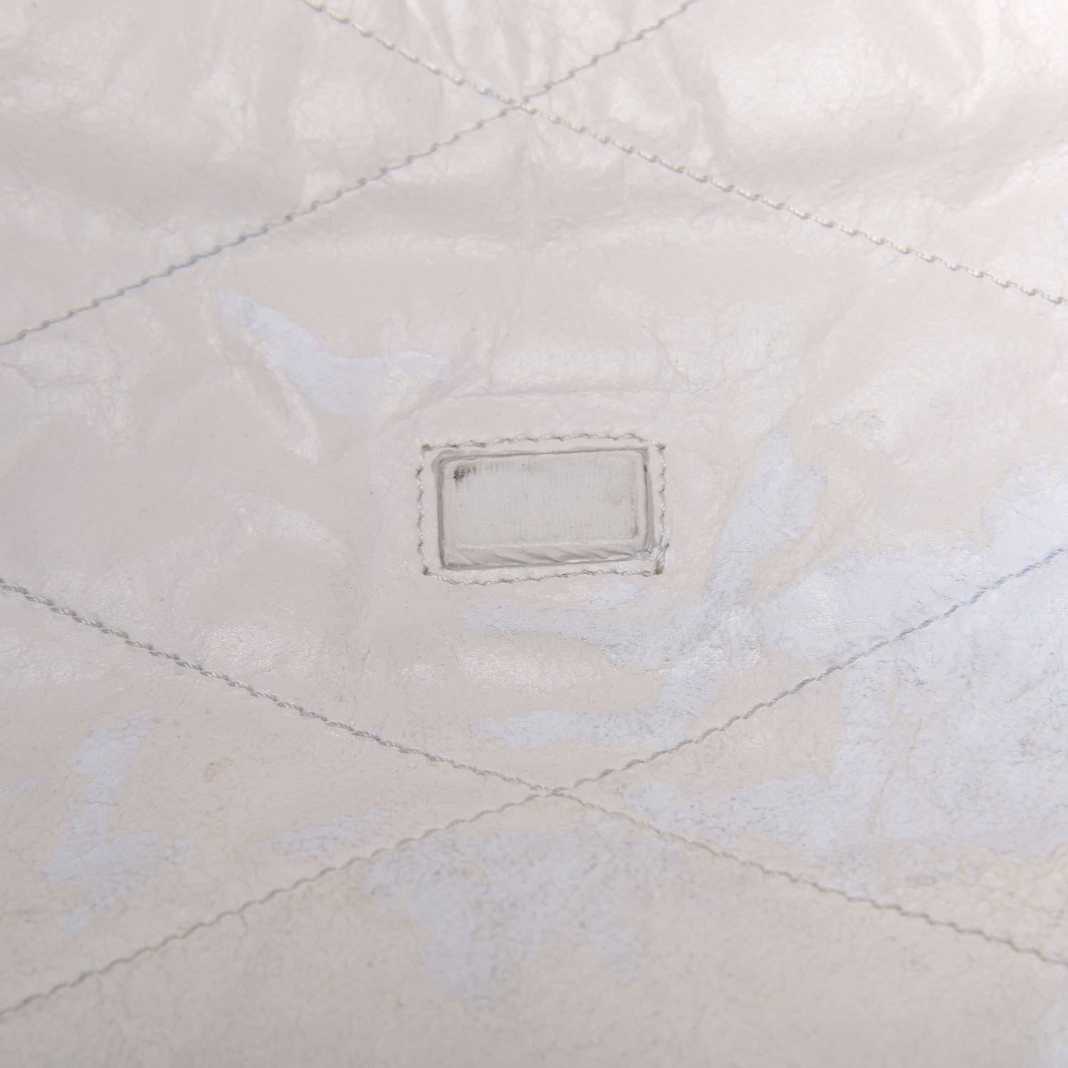 Lanvin Lambskin Quilted Pearl Medium Sugar Flap Shoulder Bag White 13 of 20