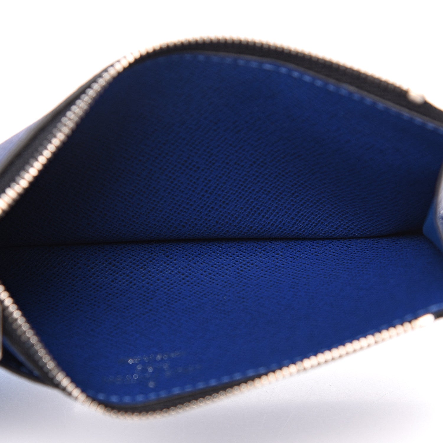 Louis Vuitton Monogram Taiga Coin Card Holder Cobalt 5 of 6