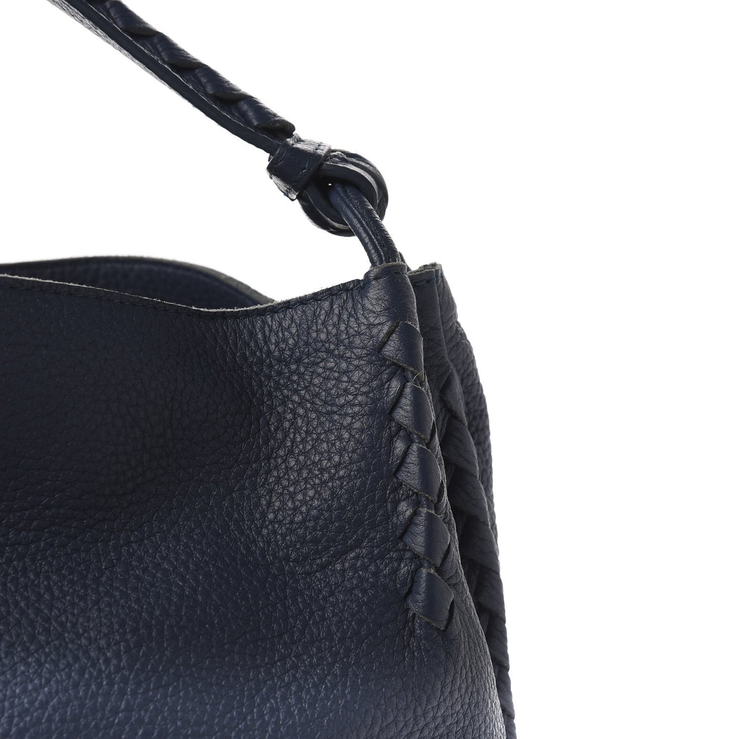 Cervo Deerskin Shoulder Bag Denim