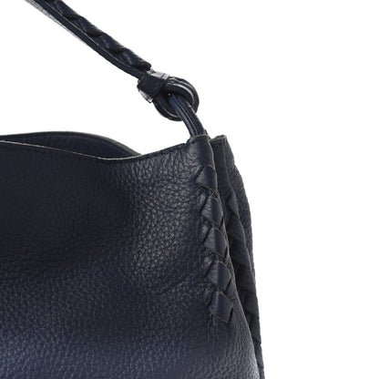 Bottega Veneta Cervo Deerskin Shoulder Bag Denim 9 of 9