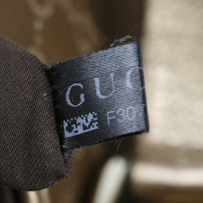 Gucci Satin Monogram Medium Abbey Shoulder Bag Bronze 15 of 26