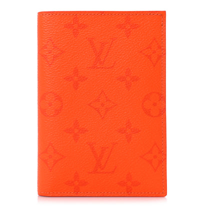 Louis Vuitton Taigarama Passport Cover Orange 1 of 6