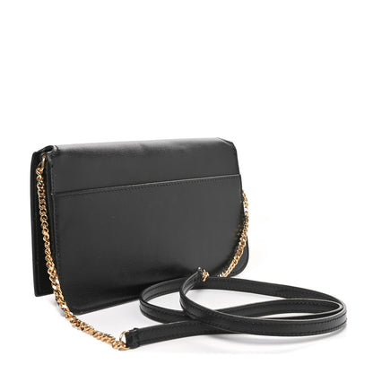 Saint Laurent Smooth Calfskin Monogram Phone Holder Crossbody Black 3 of 11