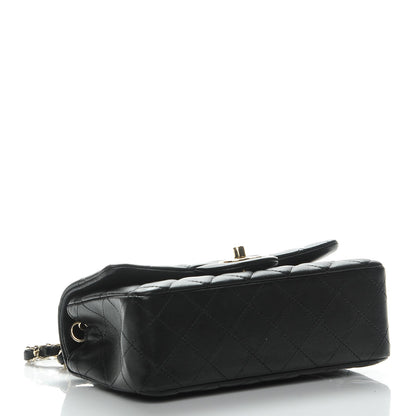 Chanel Lambskin Quilted Mini Rectangular Flap Black 4 of 8