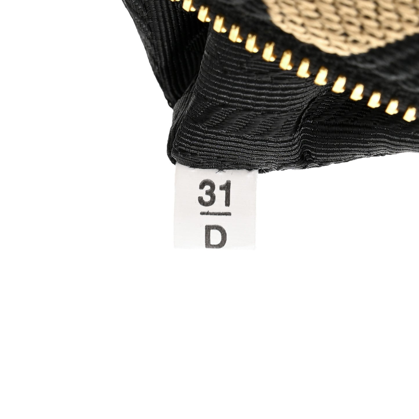 Jacquard Triangolo Symbole Embroidered Mini Triangle Bag Black Corda