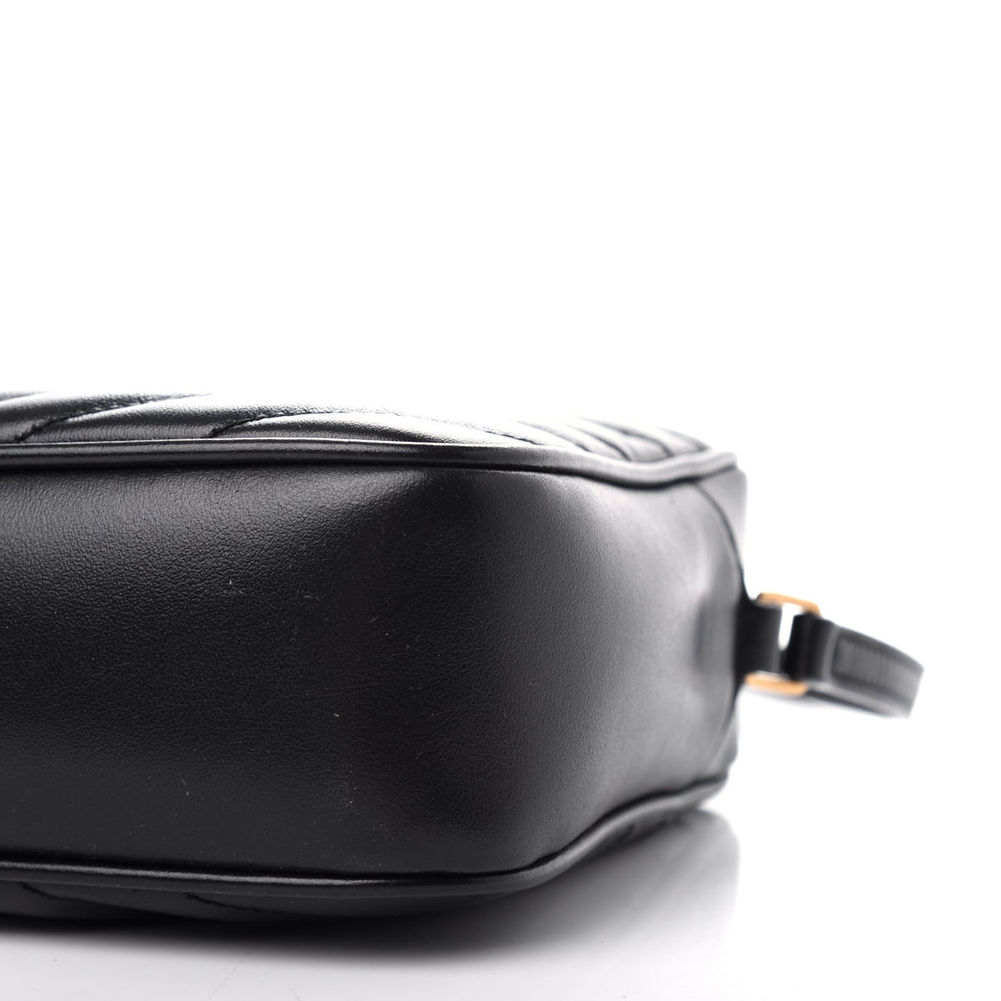 Calfskin Matelasse Monogram Lou Camera Bag Black