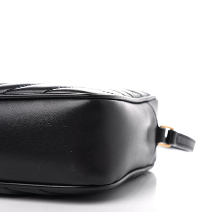 Saint Laurent Calfskin Matelasse Monogram Lou Camera Bag Black 9 of 10