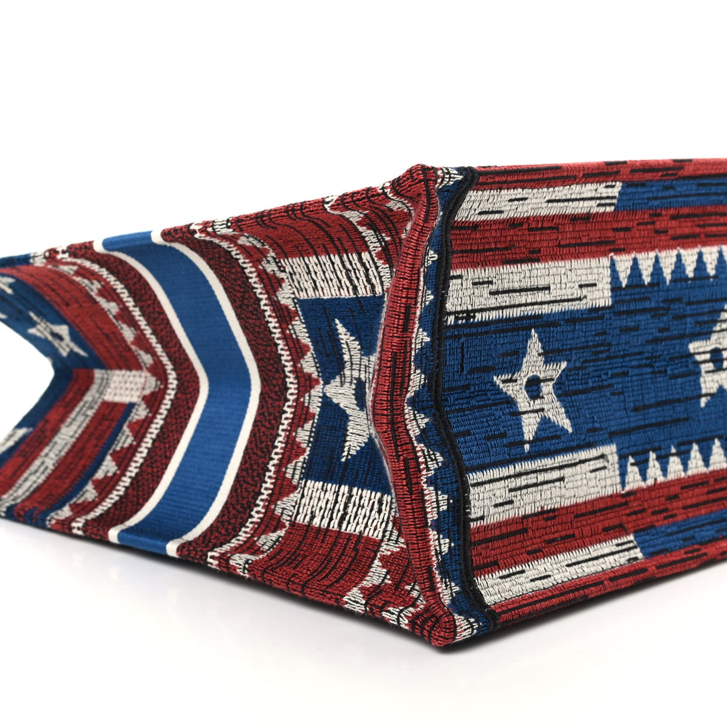 Canvas Embroidered Exclusive US Book Tote Multicolor