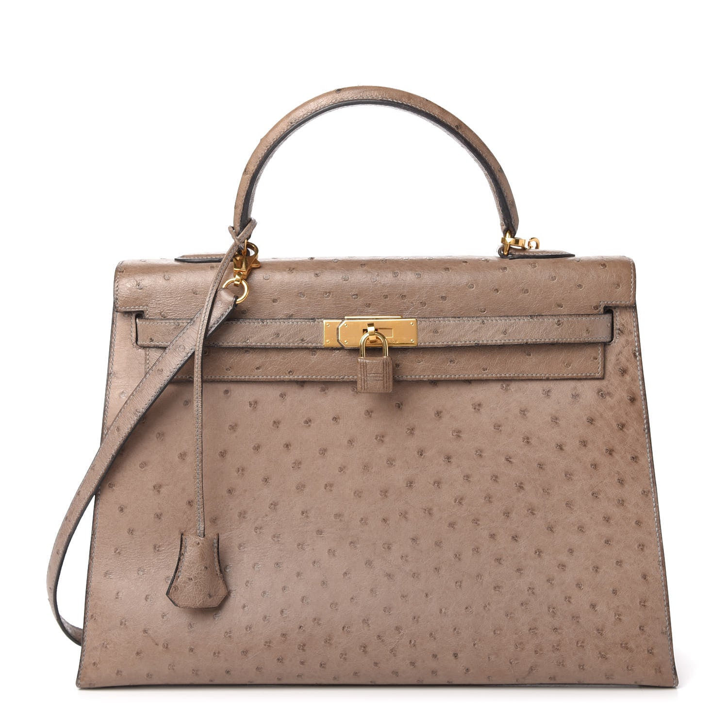 Hermes Ostrich Kelly Sellier 35 1 of 13
