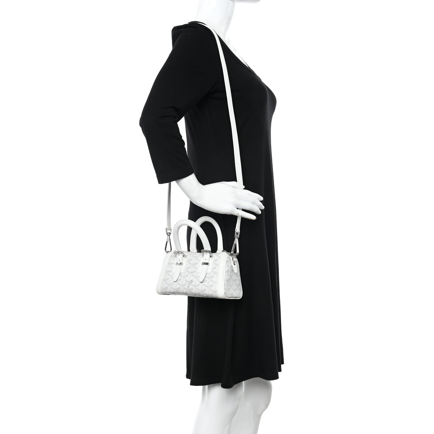 Goyard Goyardine Croisiere Mini White 2 of 9