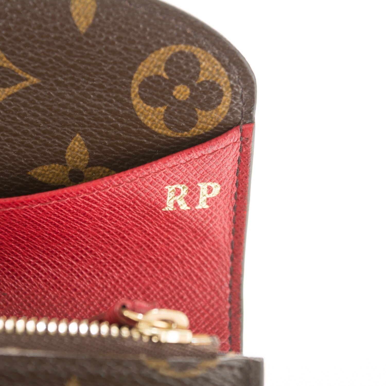 Louis Vuitton Monogram Emilie Wallet Rouge 7 of 7