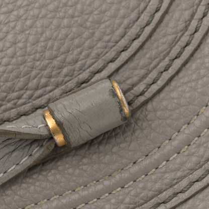 Chloe Calfskin Medium Marcie Round Crossbody Bag Cashmere Grey 17 of 17