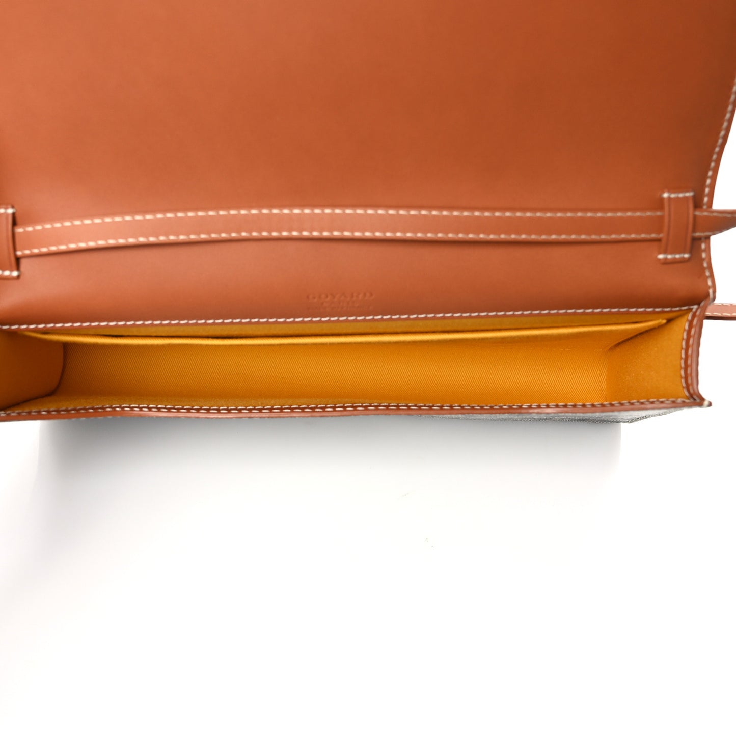 Goyardine Monte Carlo Bois Clutch With Strap Black Gold