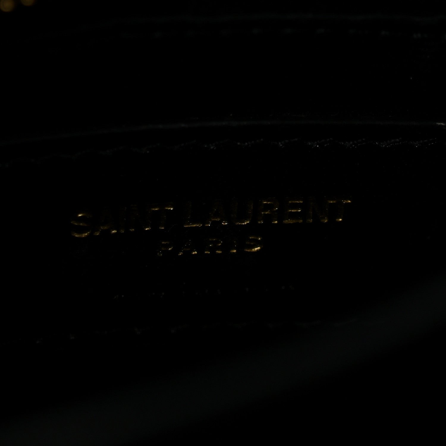 Saint Laurent Calfskin Y Quilted Monogram Toy Loulou Crossbody Bag Black 6 of 11