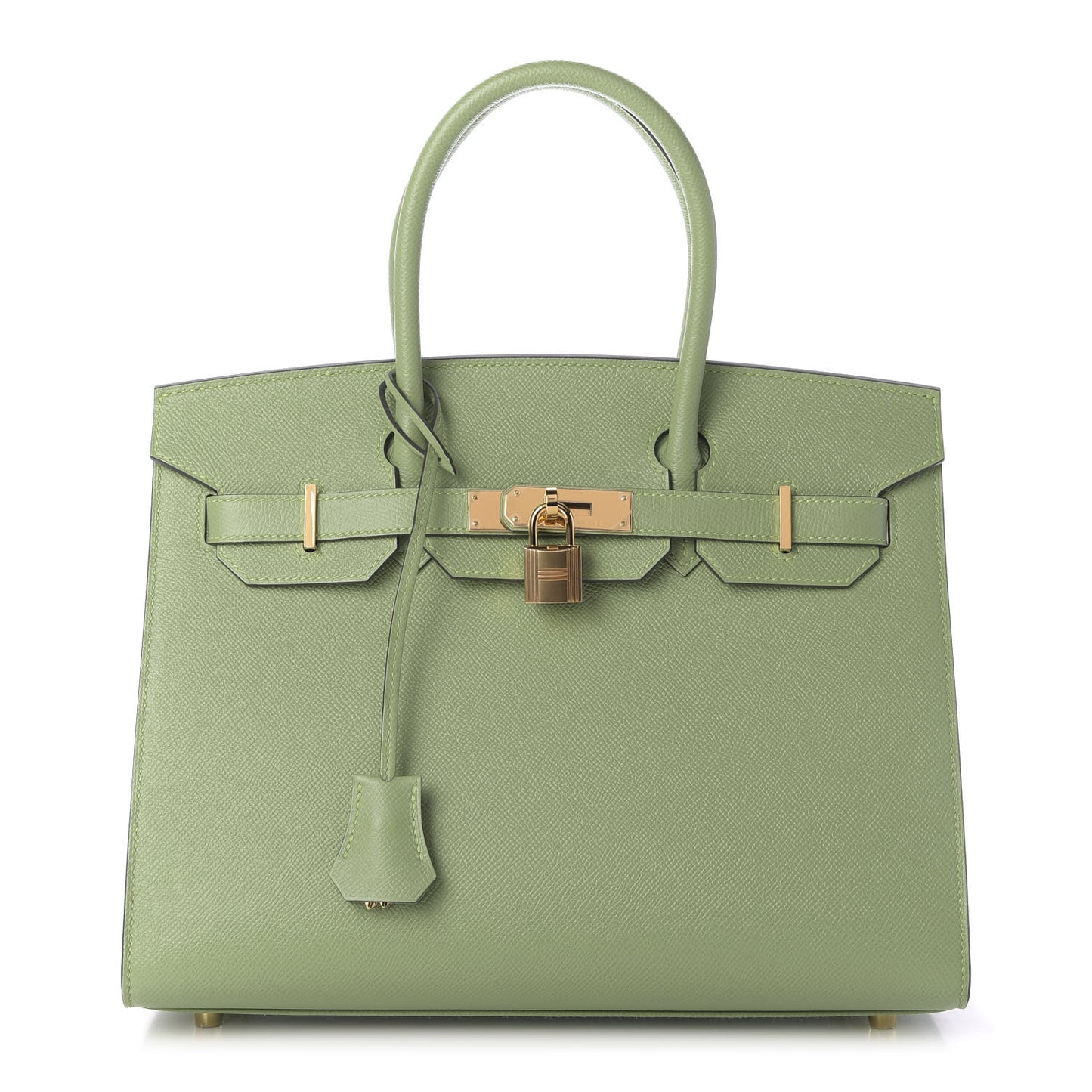 Epsom Sellier Birkin 30 Vert Criquet