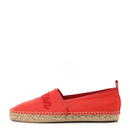 Louis Vuitton Canvas Waterfall Espadrille 39 Rouge 1 of 10