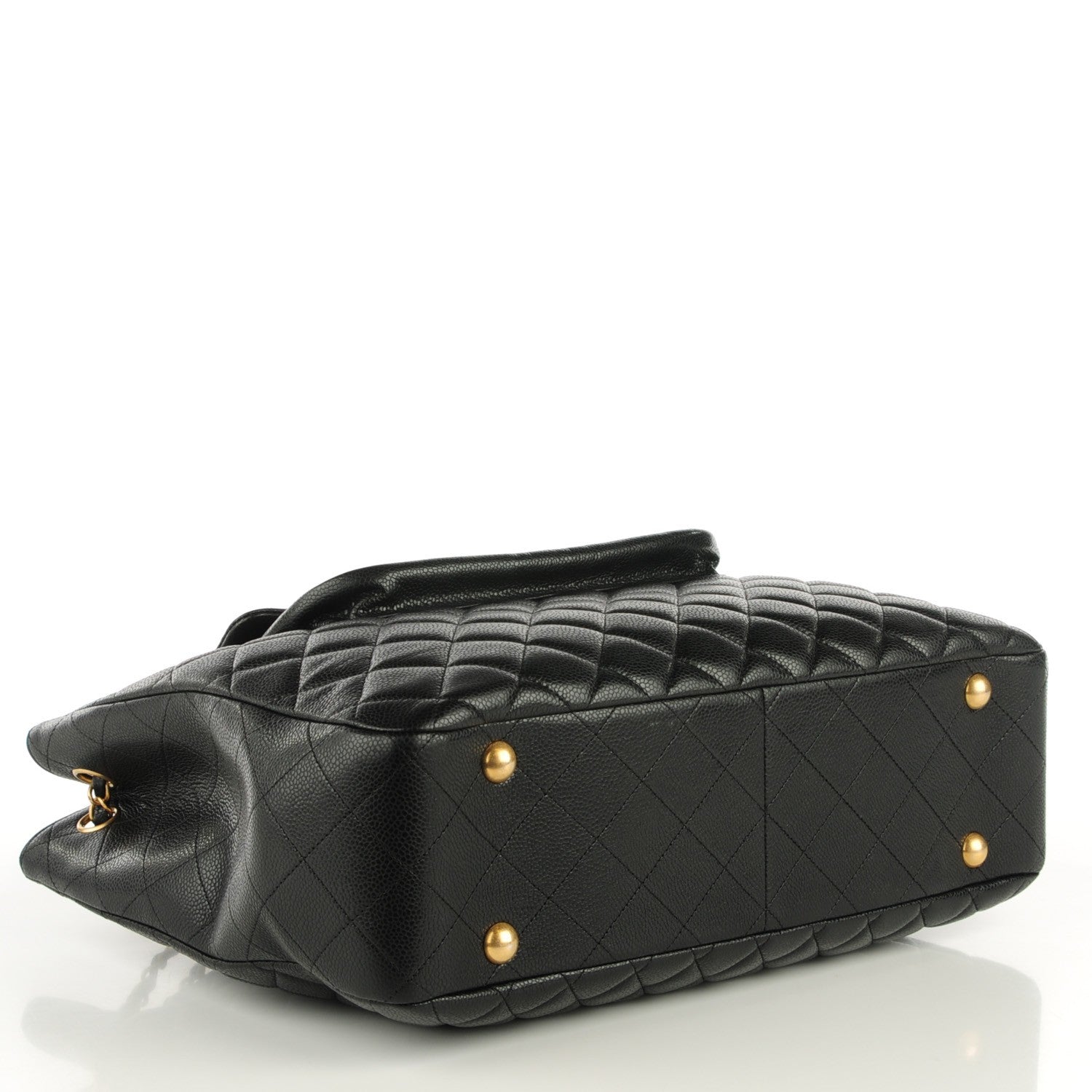 Chanel Caviar Quilted Flap Tote Black 4 of 9