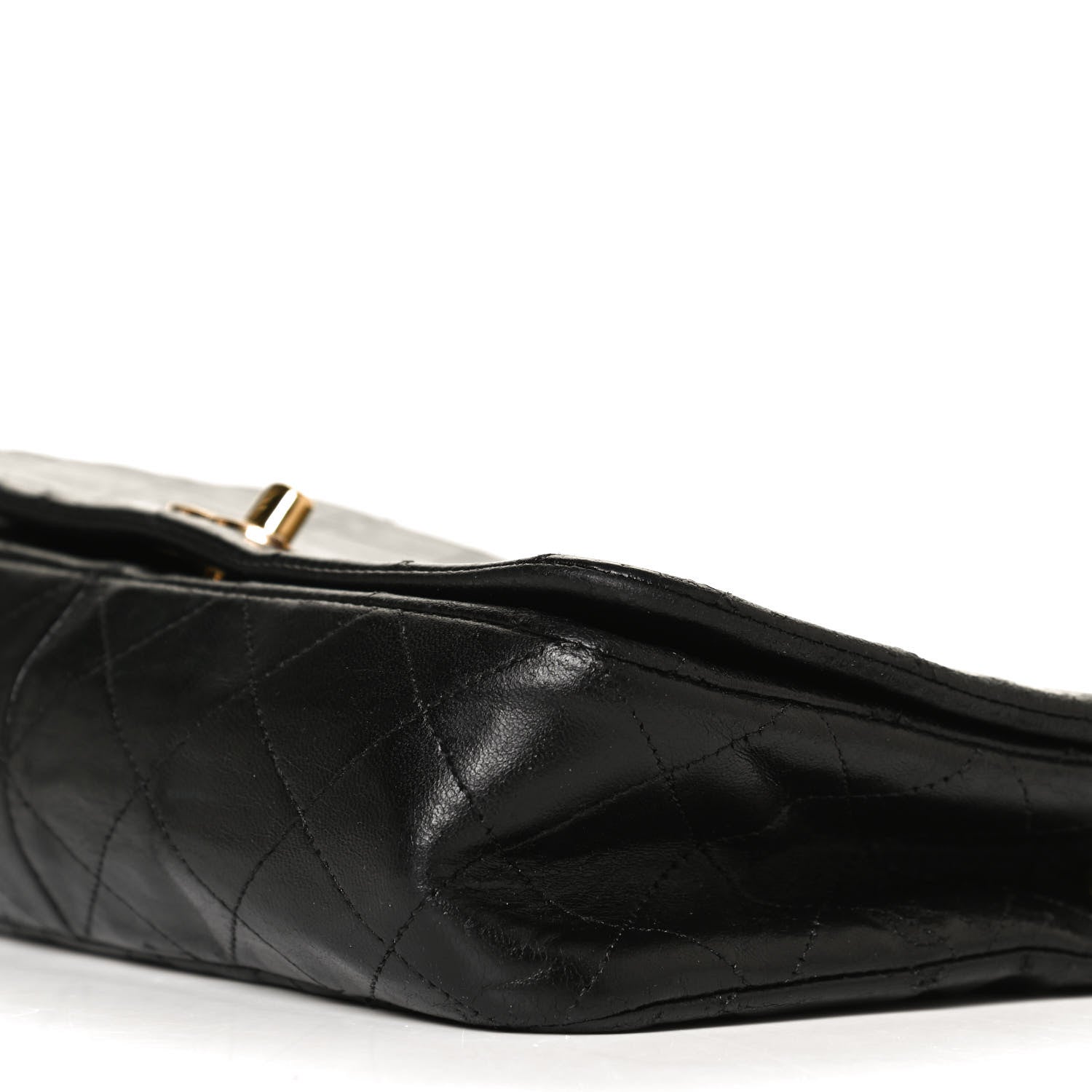 Chanel Lambskin Quilted Small Single Flap Black 11 of 14