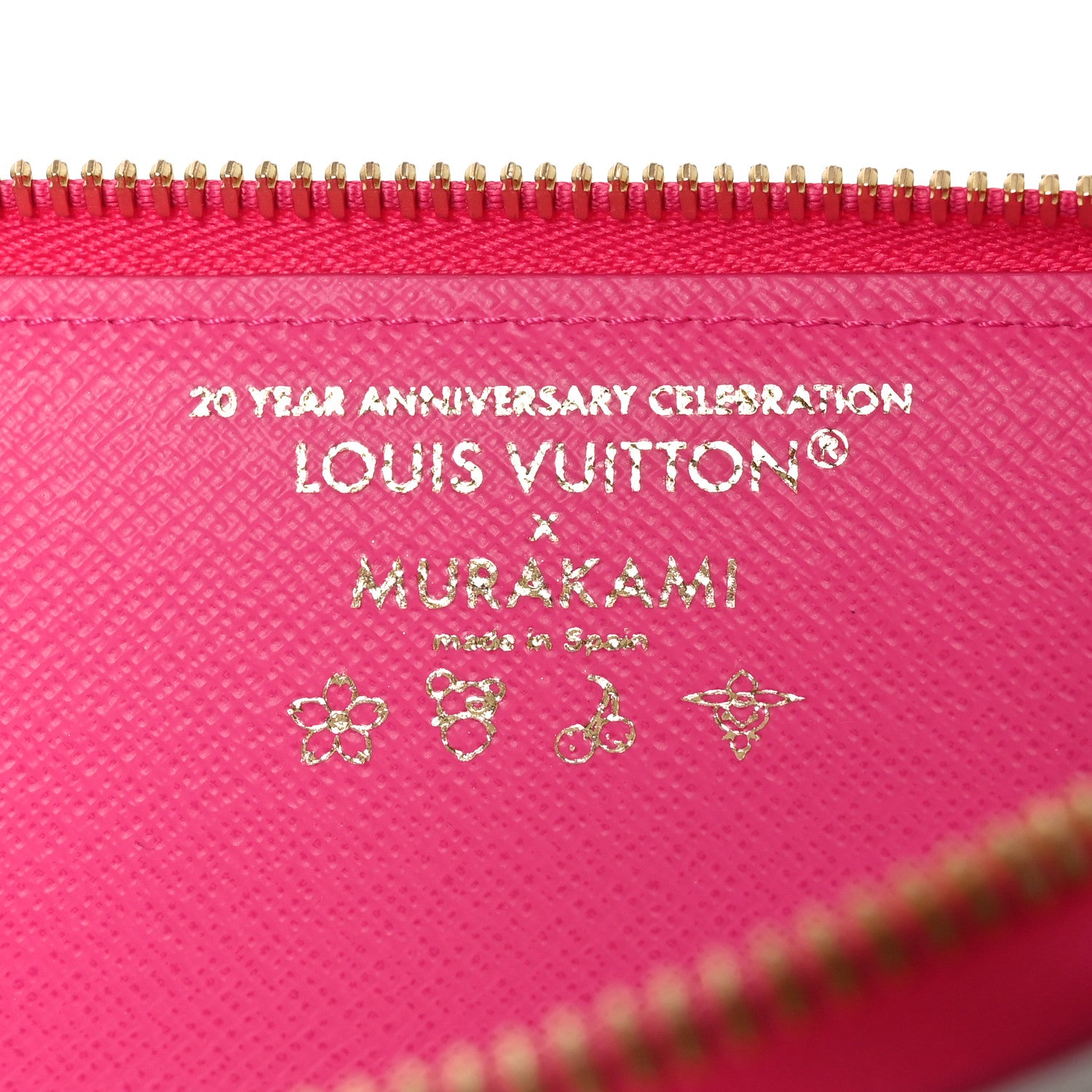 Louis Vuitton LV X TM Monogram Multicolor Charlotte Pencil Pouch Fuchsia 6 of 7
