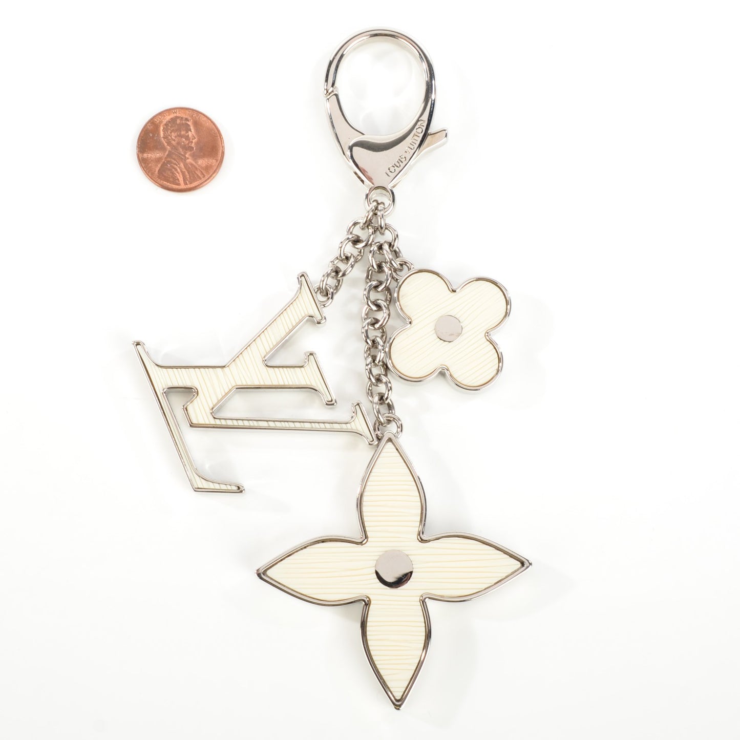 Fleur d'Epi Bag Charm Ivory