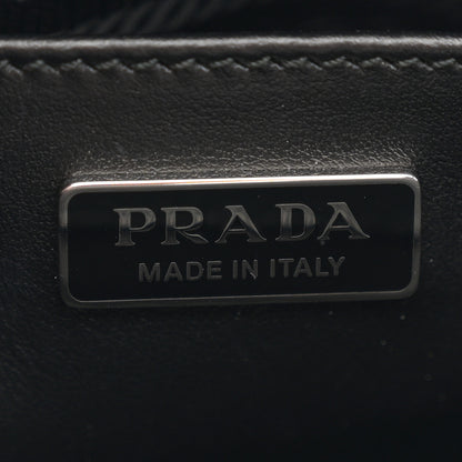 Prada Spazzolato Cleo Shoulder Bag Black 6 of 10