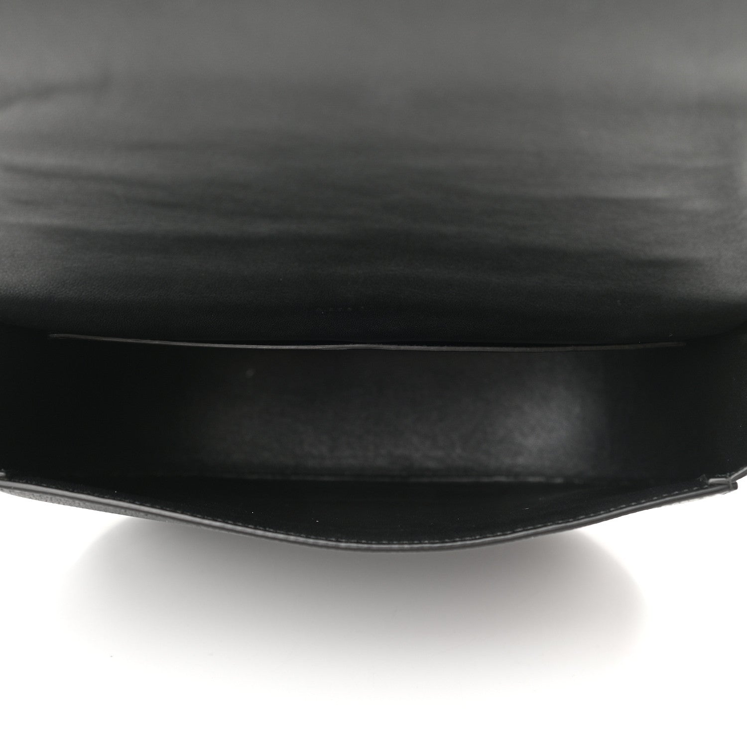 Celine Grained Calfskin Compact Trotteur Black 7 of 8