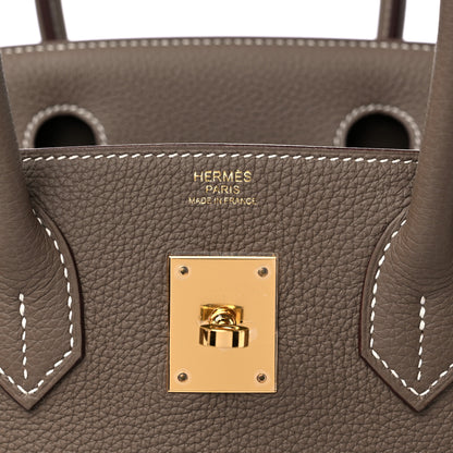 Hermes Togo Birkin 30 Etoupe 6 of 10