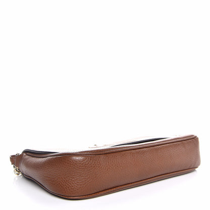 Gucci Pebbled Calfskin Medium Soho Flap Crossbody Brown 4 of 7
