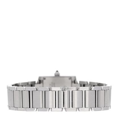 Cartier Stainless Steel 20mm Tank Francaise Quartz Watch 3 of 5