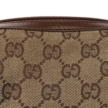 Gucci Monogram Small Balthus Cosmetic Case  Beige Ebony Cocoa 7 of 9