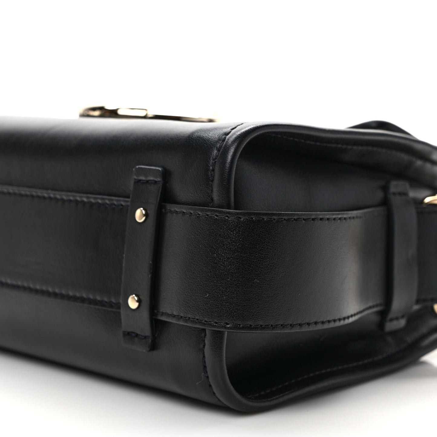 Calfskin Mini Tess Day Bag Black