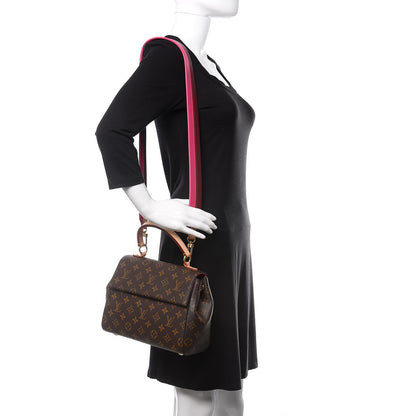 Louis Vuitton Monogram Cluny BB Bordeaux Fuchsia 2 of 10