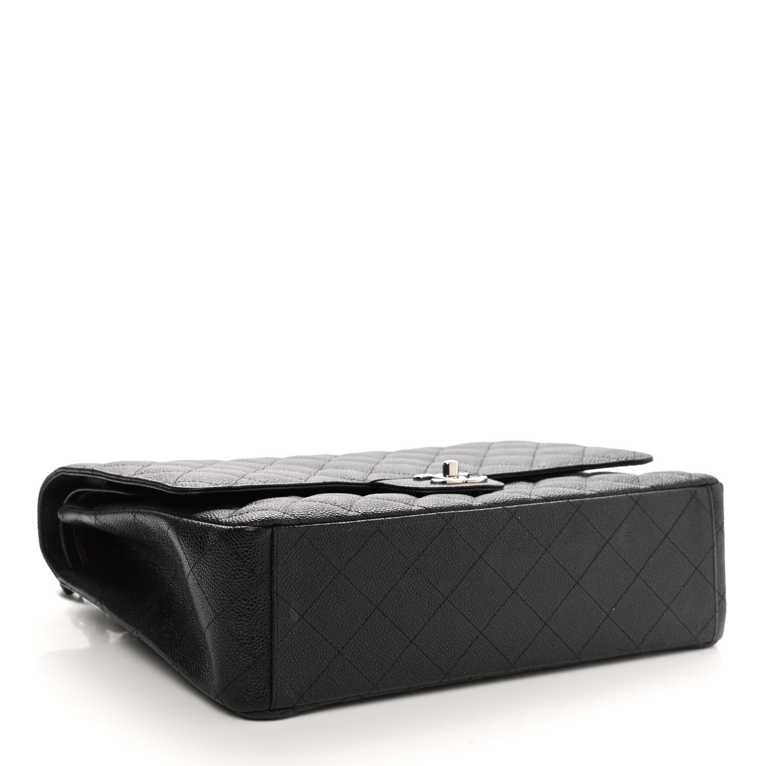 Chanel Caviar Quilted Maxi Double Flap Black 6 of 28