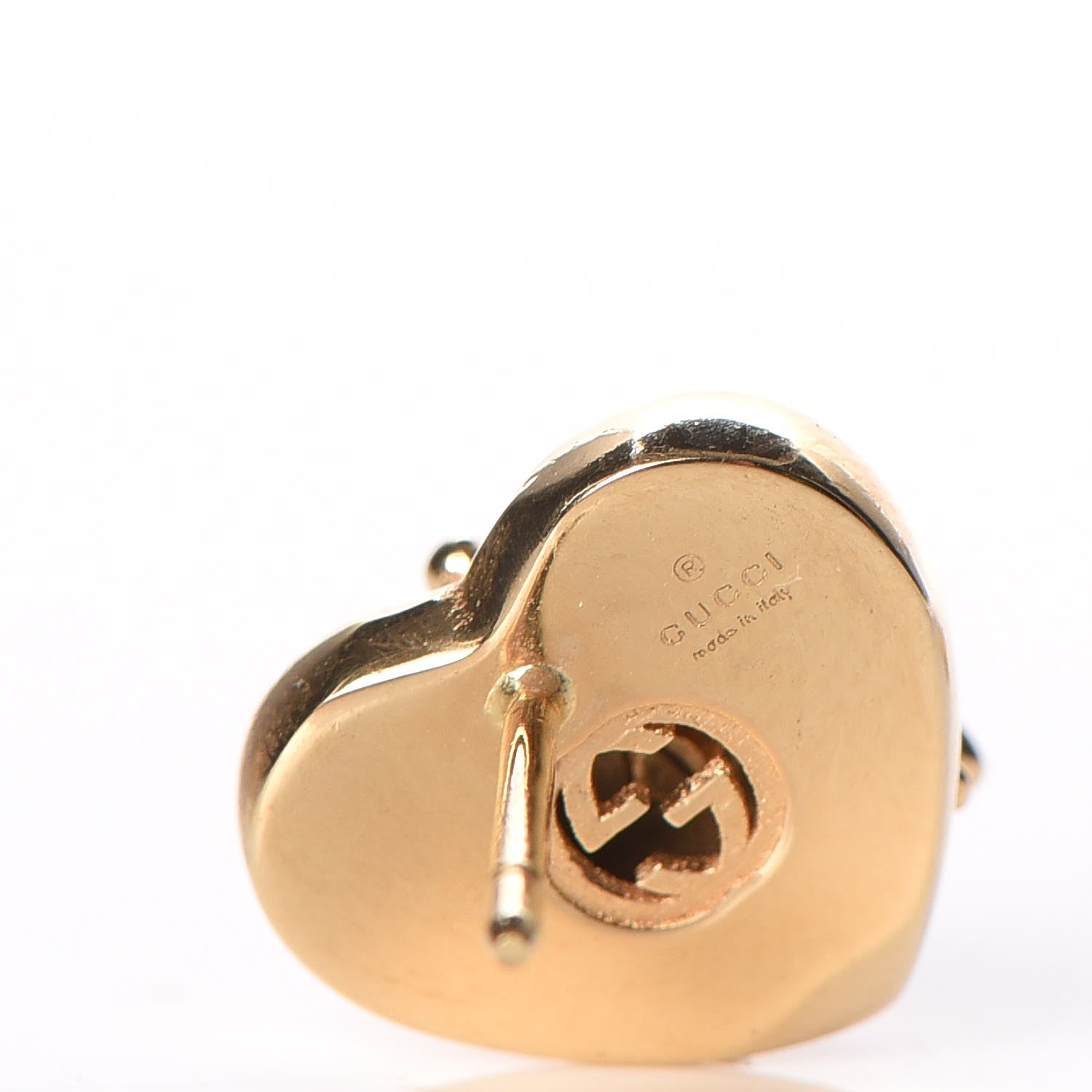 Gucci 18K Yellow Gold Le Marche Des Merveilles Bee Motif Earrings 4 of 5