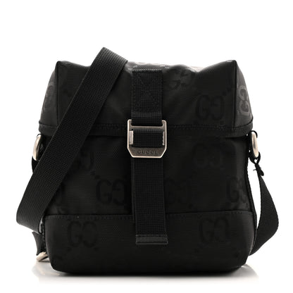 Gucci Econyl Nylon Monogram Off The Grid Messenger Bag Black 1 of 12
