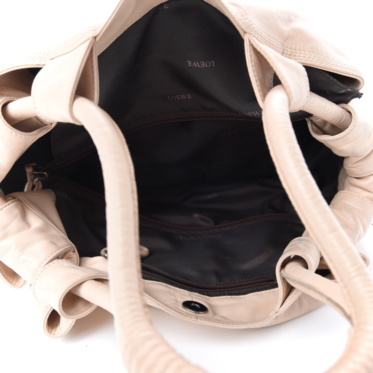 Loewe Nappa Aire Shoulder Bag Beige 5 of 9