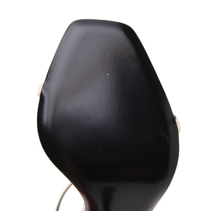 Saint Laurent Patent Calfskin Opyum 110 Sandals 36 Neutro 11 of 12