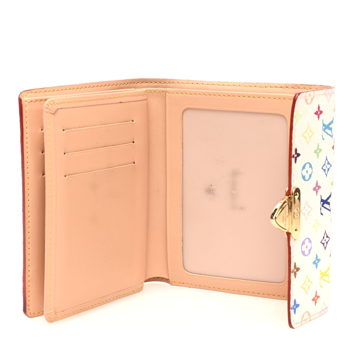 Monogram Multicolor Koala Wallet White