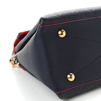 Louis Vuitton Empreinte Georges MM Marine Rouge 10 of 13
