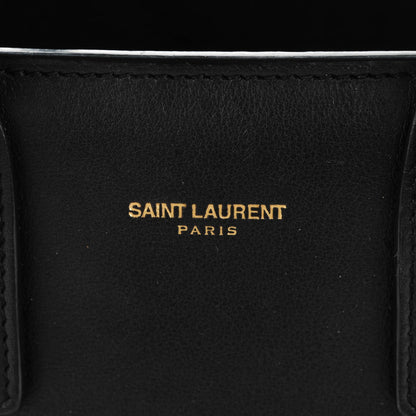 Saint Laurent Calfskin Nano Sac De Jour Black 6 of 8