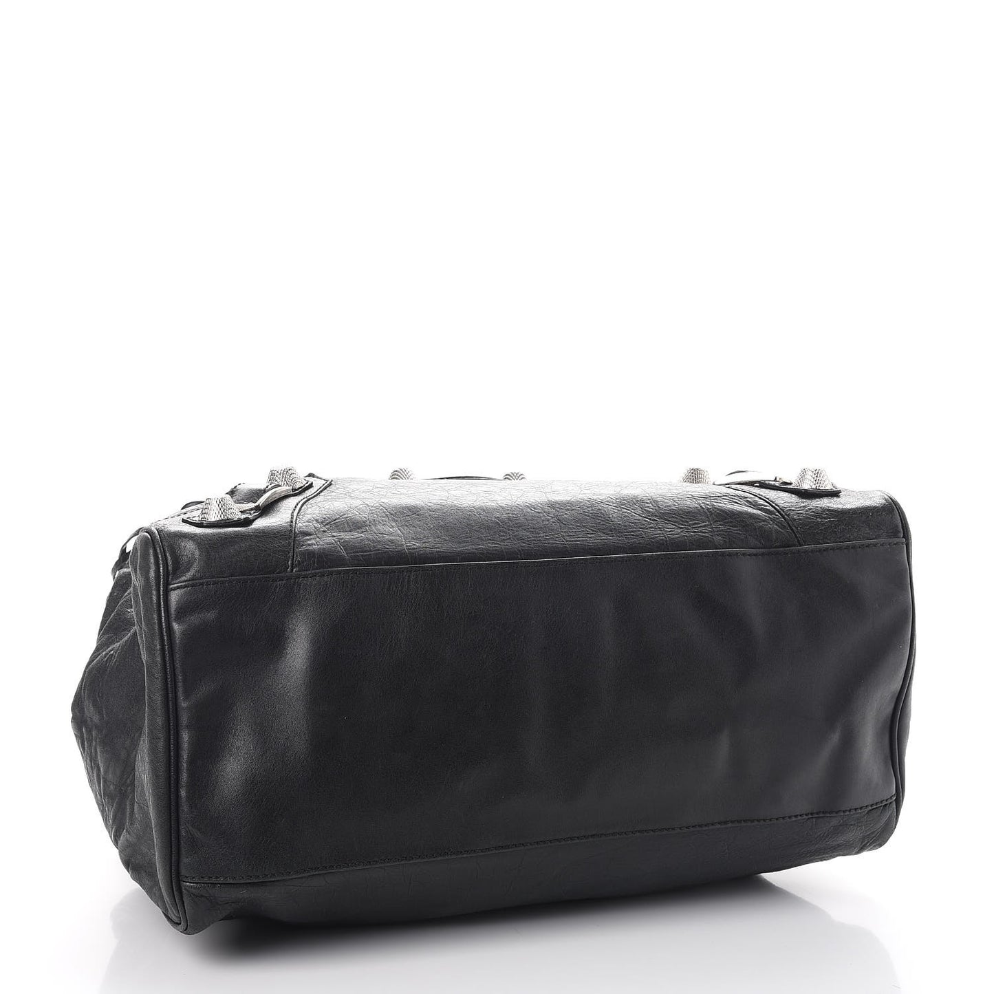 Agneau Giant 21 Silver Hardware Mid Day Black
