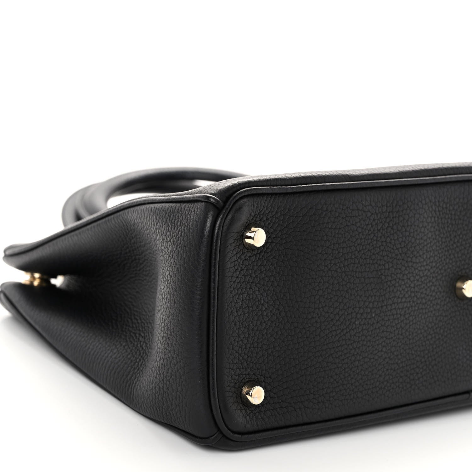 Christian Dior Bullcalf Medium Diorissimo Tote Black Rose Indien 10 of 11