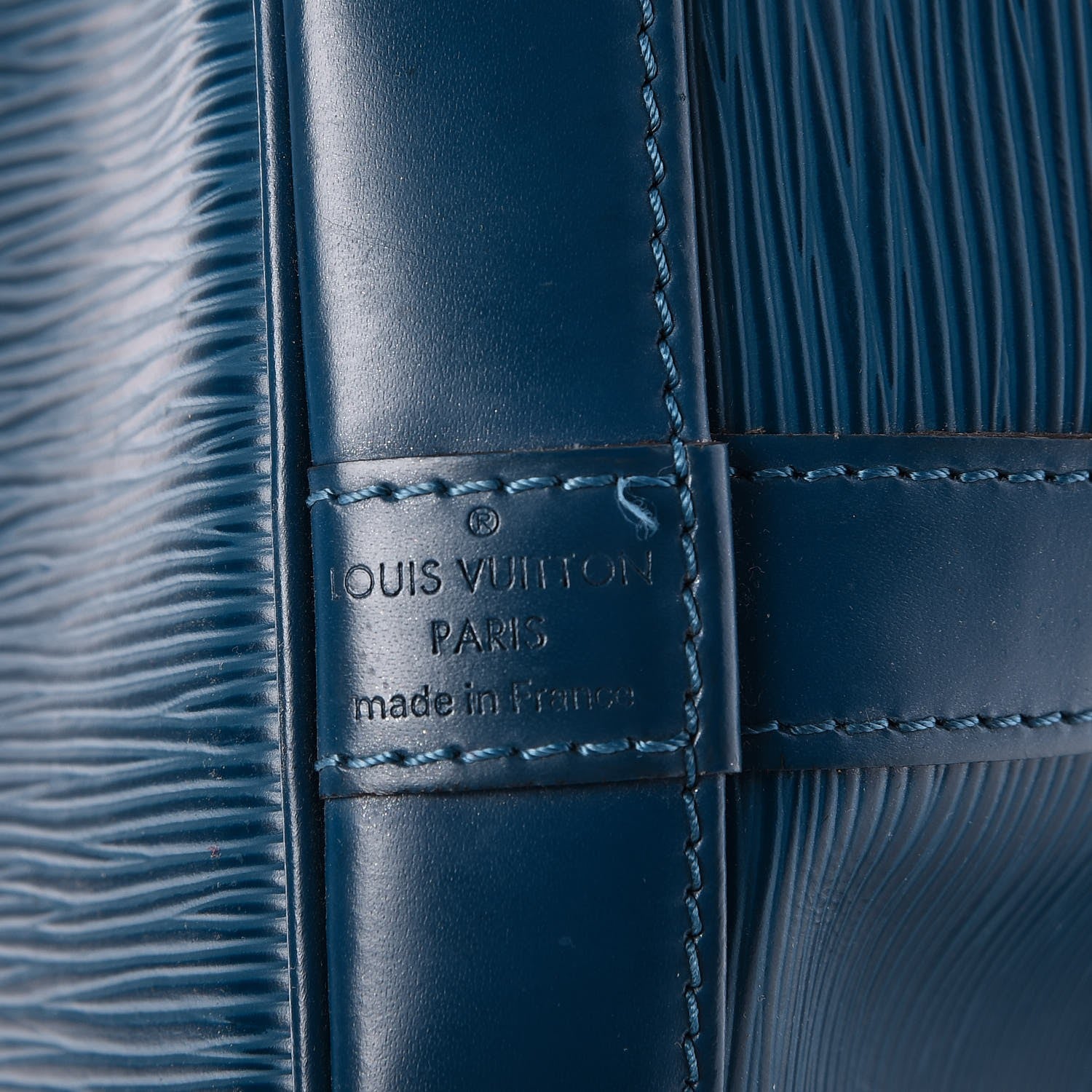 Louis Vuitton Epi Petit Noe NM Indigo 6 of 7