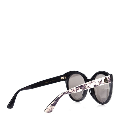 Gucci Acetate Floral Round GG Sunglasses GG0028SA White 4 of 8