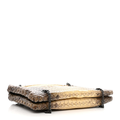 Bottega Veneta Niloticus Crocodile Himalaya Duo Cocco Ombre 4 of 11